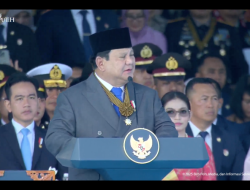 Presiden Prabowo Subianto Apresiasi Kinerja Polisi Saat Memberikan Amanat Di HUT Bhayangkarake-79