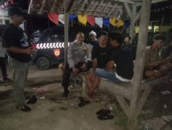 Kanit Binmas Polsek Carenang Aipda Hendra Patroli Pimpin Patroli  KRYD